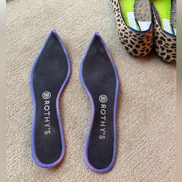 Rothy’s Léopard Print The Point Flats - Picture 7 of 7